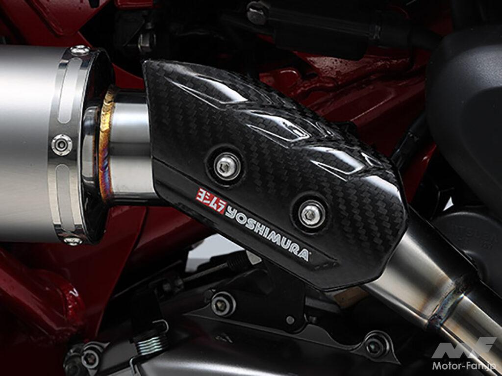 重量がノーマルの半分以下。ホンダ・モンキー125用ヨシムラ管！ 機械曲