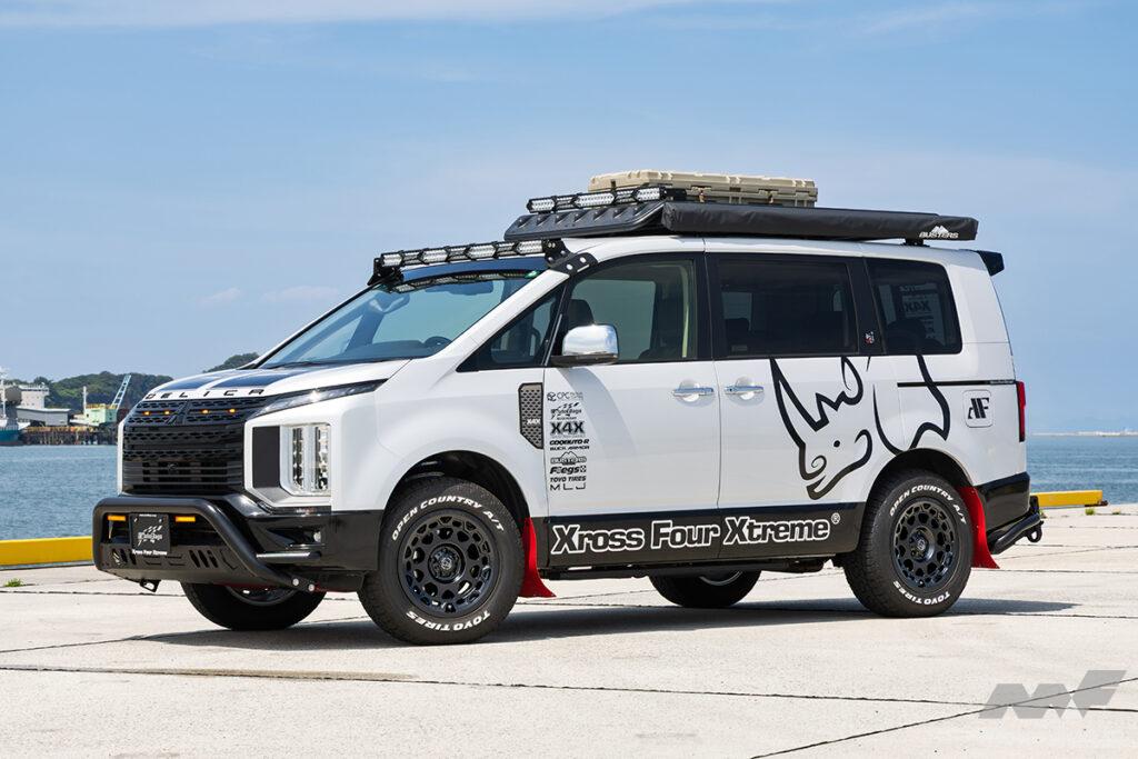 最大荷重1680kg！【BLACK RHINO BR026 CONGO】はタフなデリカD:5に最適