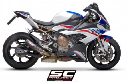 SC Project CR-T Slip-on Exhaust:BMW S1000RR