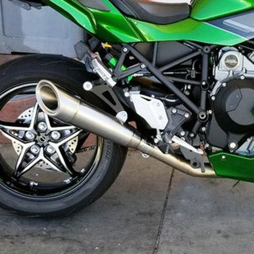 H2 SE/SX 18- チタンフルエキゾースト ブラッシュH2Rマフラー Vandemon