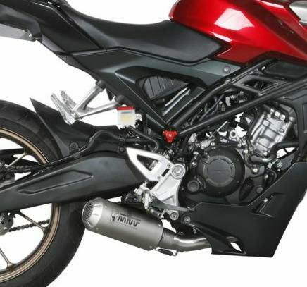 MIVV フルシステムマフラー MK3 ブラックステンレス HONDA CB125R