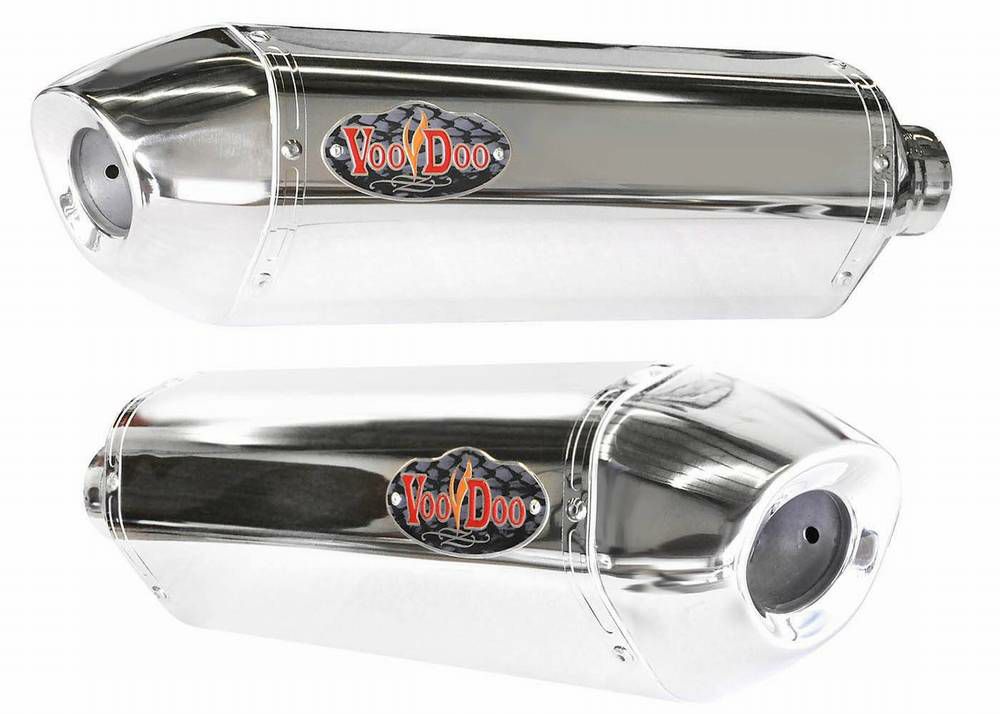 VOODOO パフォーマンス スリップオン・マフラー ポリッシュ YZF-R1 09