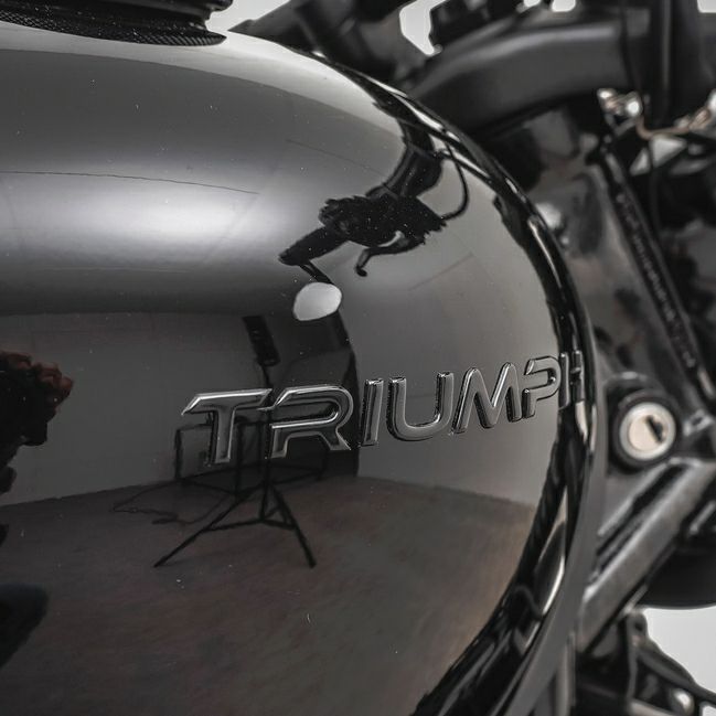 トライアンフ TRIUMPH 3Dロゴステッカー タンクエンブレム RAISCH