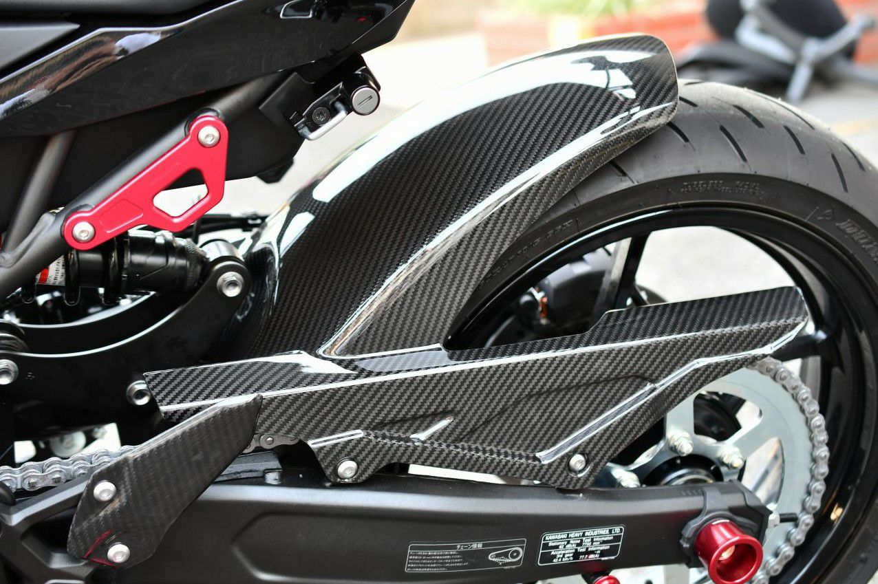 ZX-25R リアフェンダー ロングタイプ ドライカーボン SPEEDRA | バイク