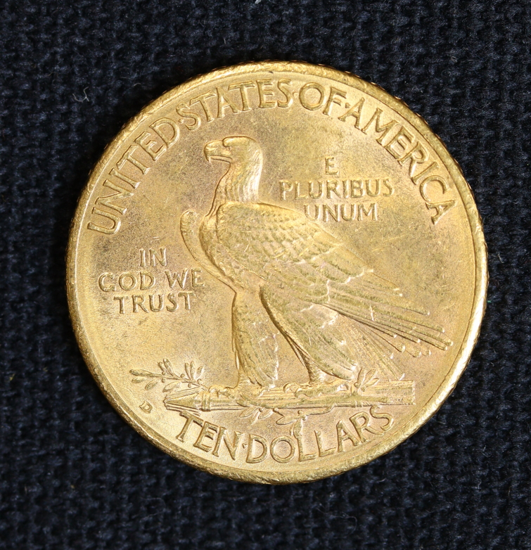 アメリカ インディアンヘッド金貨 10ドル （1910） | ミスターコインズ