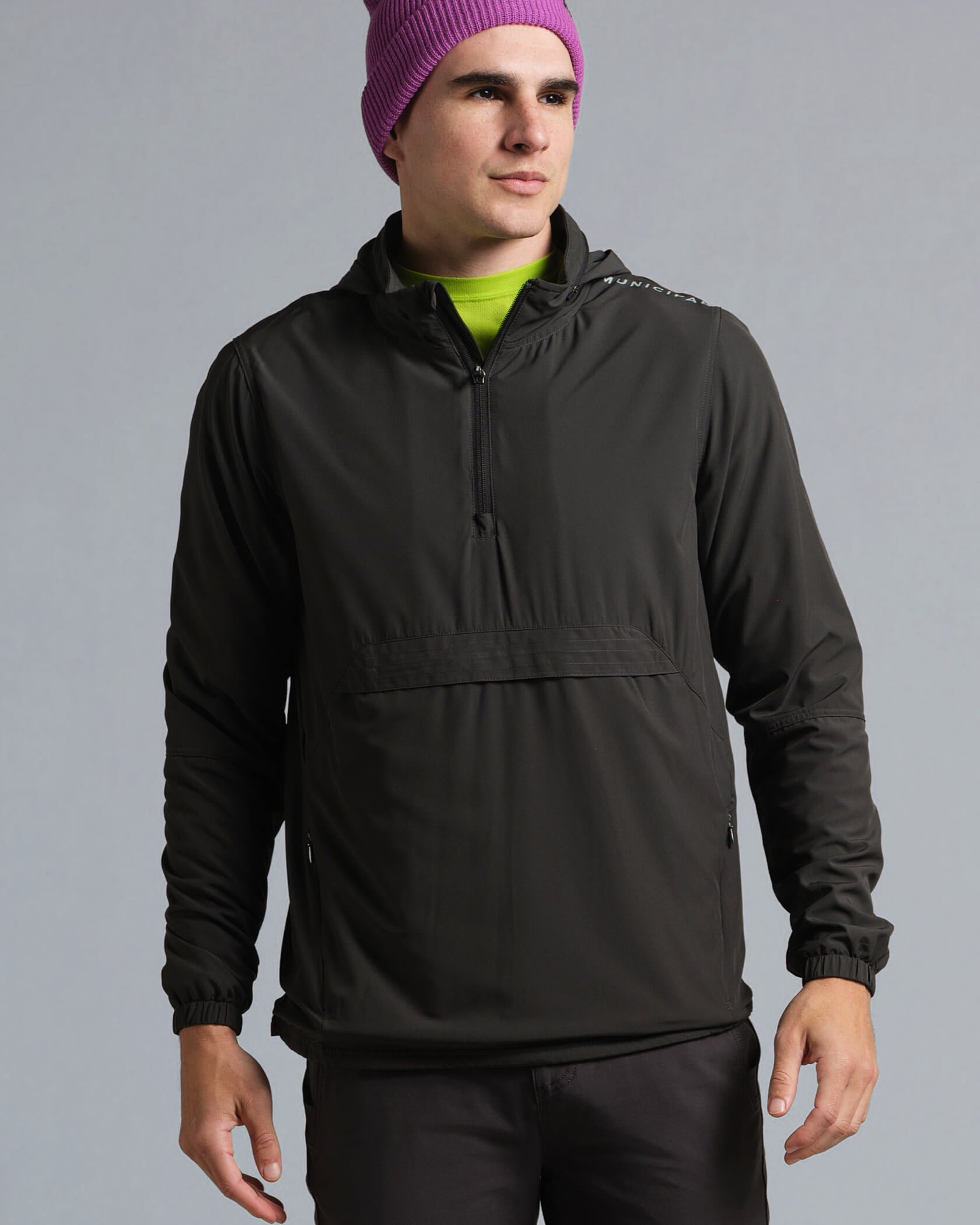 Sport Utility Anorak in Asphalt | MUNICIPAL