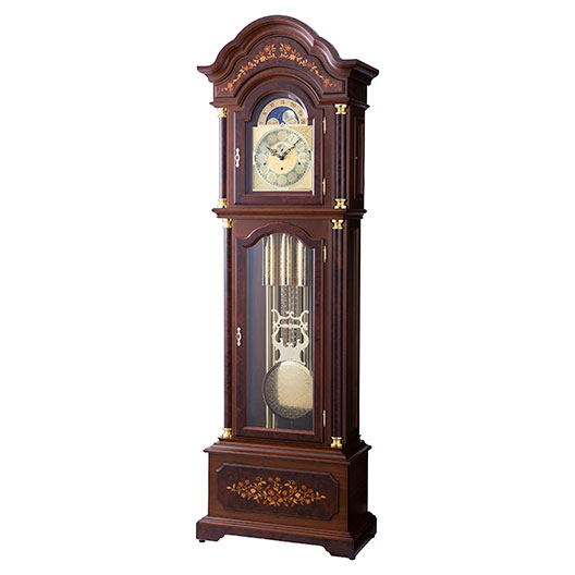 伝統的な技術と現代の技術を織り交ぜたアンティーク調の置時計