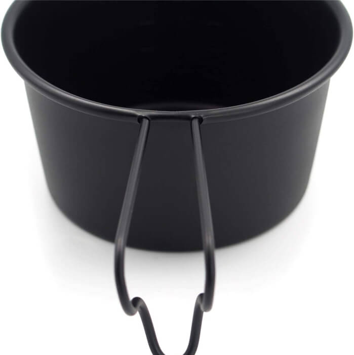村の鍛冶屋 深型ブラックシェラカップ 300ml［MK-SCUPD-BK］＜燕三条製
