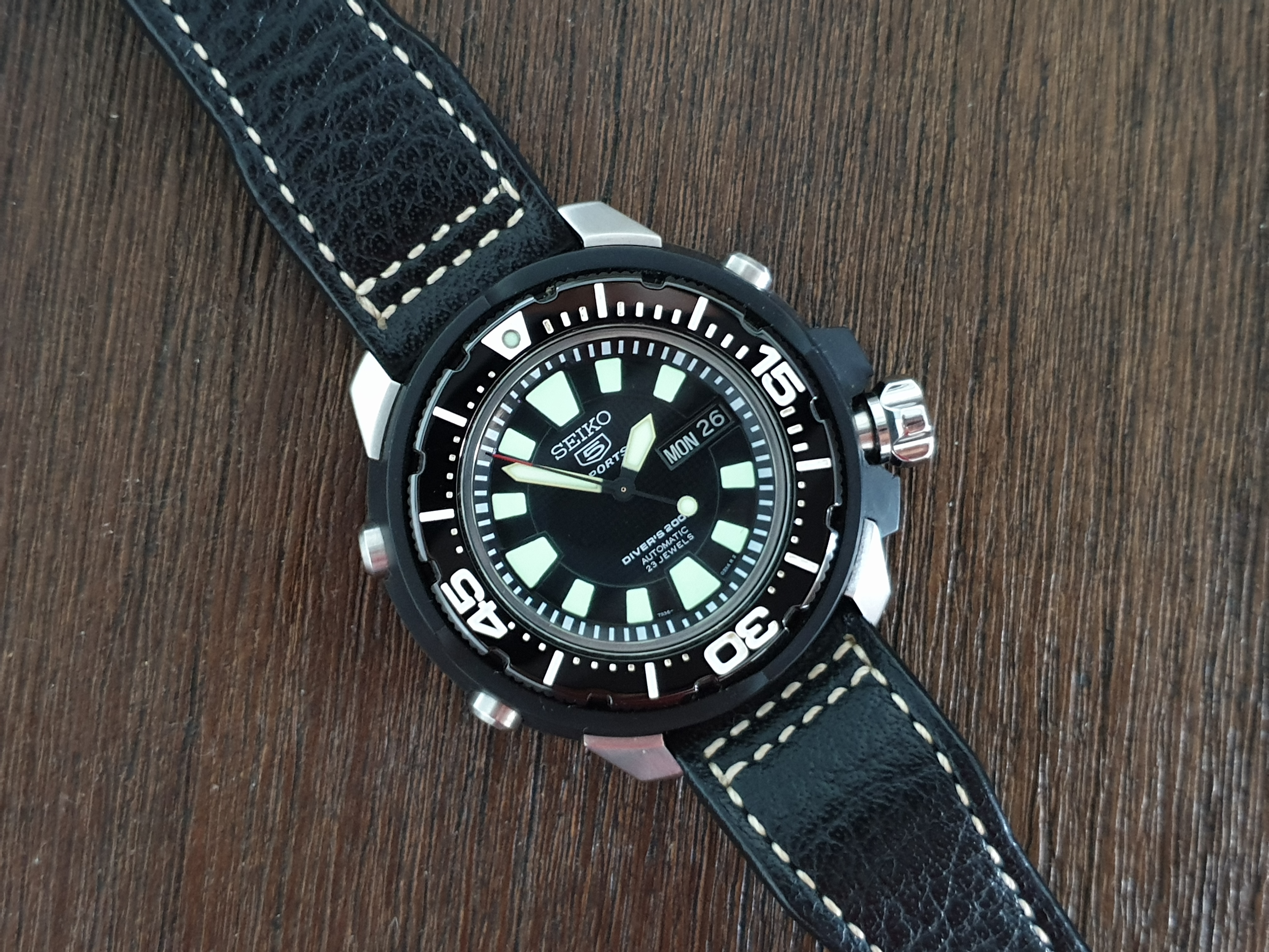 Seiko FrankenMonster SKZ253 7S36 200m Dive watch