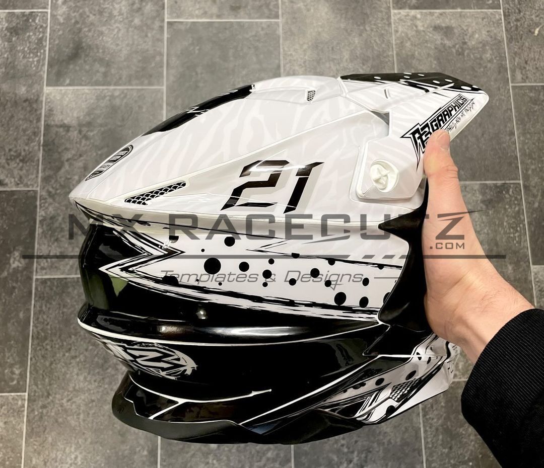 SHOEI VFX-WR - SIZE MEDIUM TEMPLATE – RaceCutz