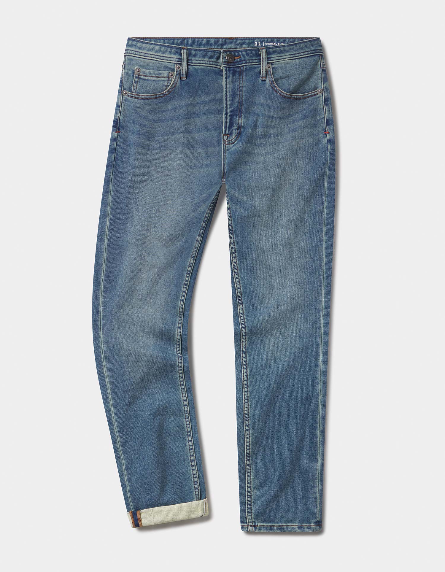 Men - Bottom – Blue Seven