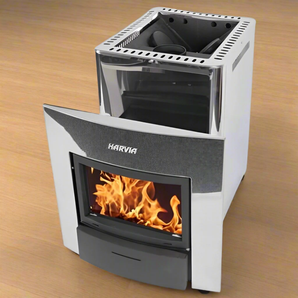 Harvia Pro 20 Duo Sauna Stove | Wood Burning Heater