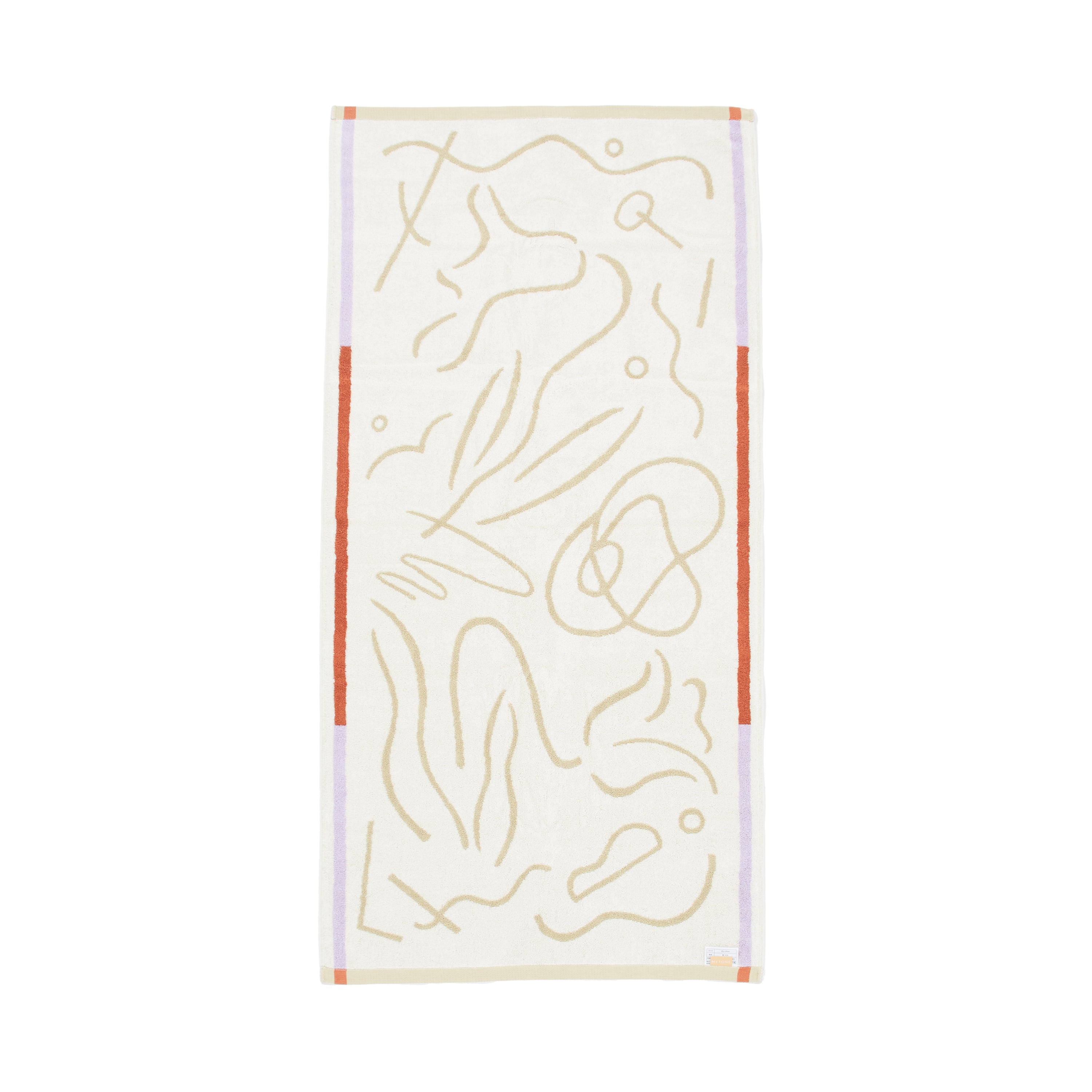 BATH TOWEL : Waltz of the flowers – MYTONE