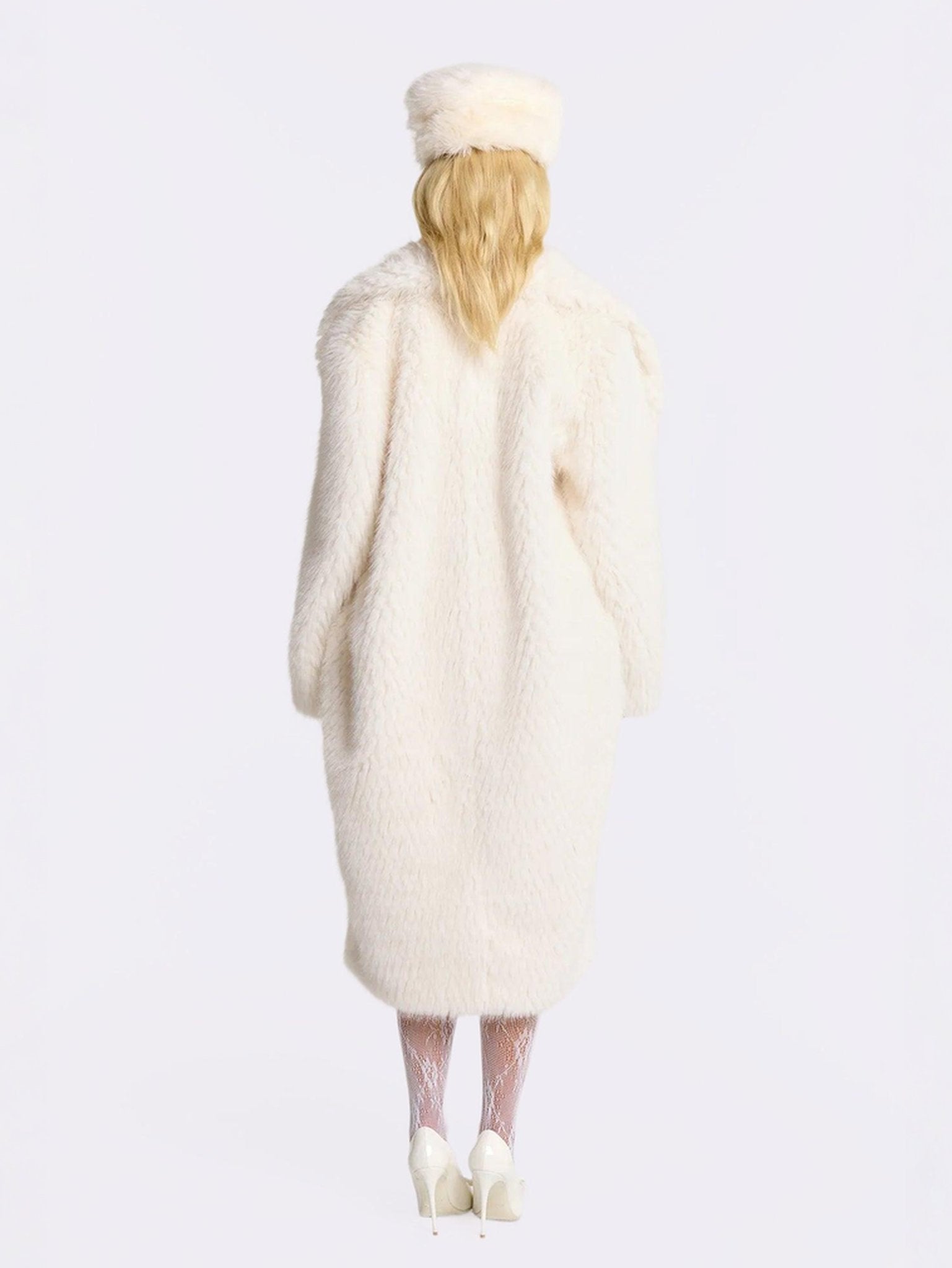 Marisa Fur Coat (White) – Nana Jacqueline