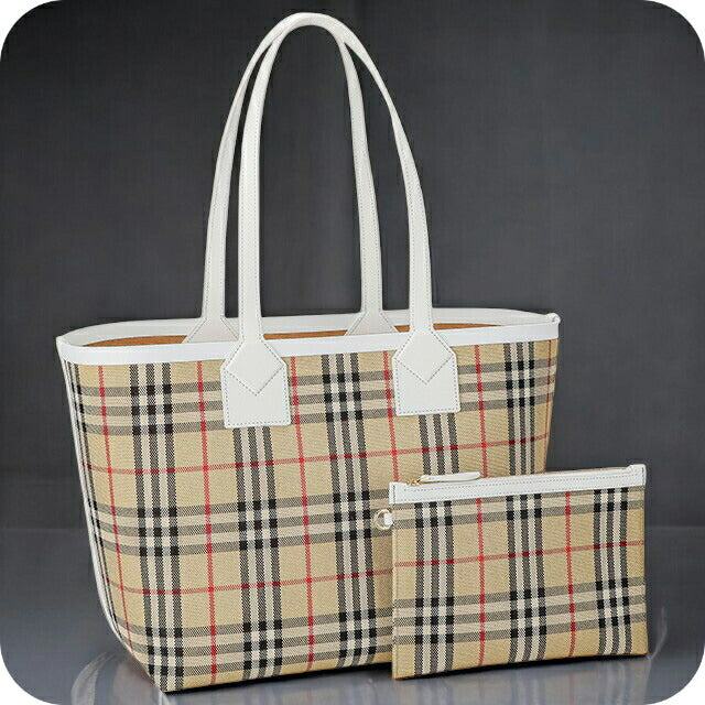 バ−バリ− トートバッグ レディース ブランド BURBERRY チェック