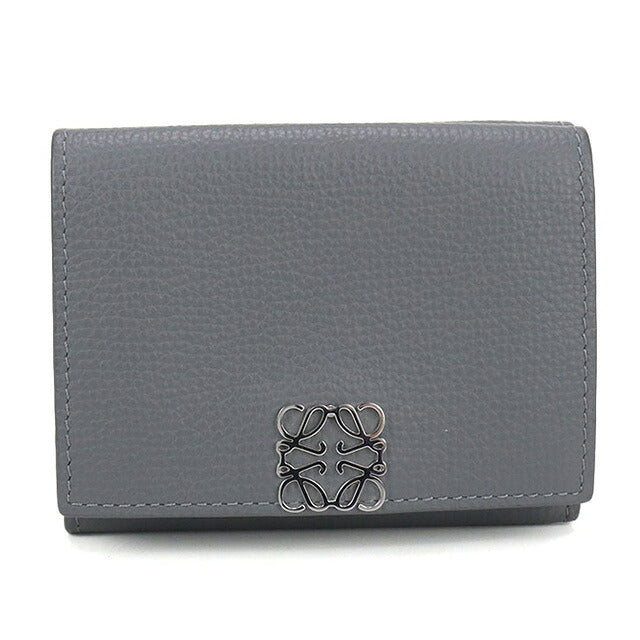 中古 ロエベ 三折財布 レディース ブランド LOEWE アナグラム トライ