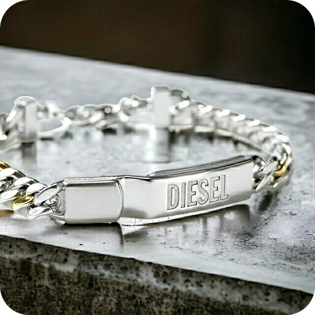 ディーゼル ブレスレット メンズ レディース ブランド ステンレス