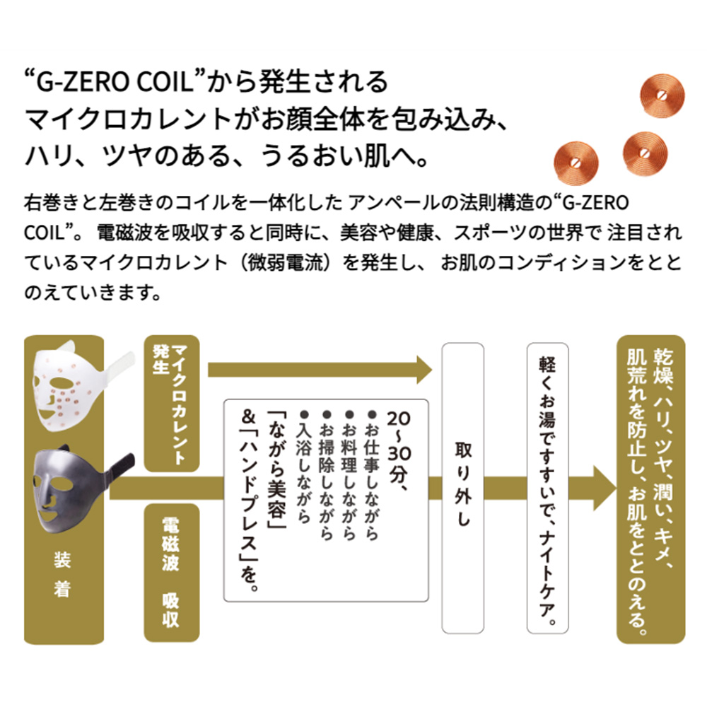 G-ZERO COIL ジーゼロコイル コイルマスク ホワイト / NESオンライン