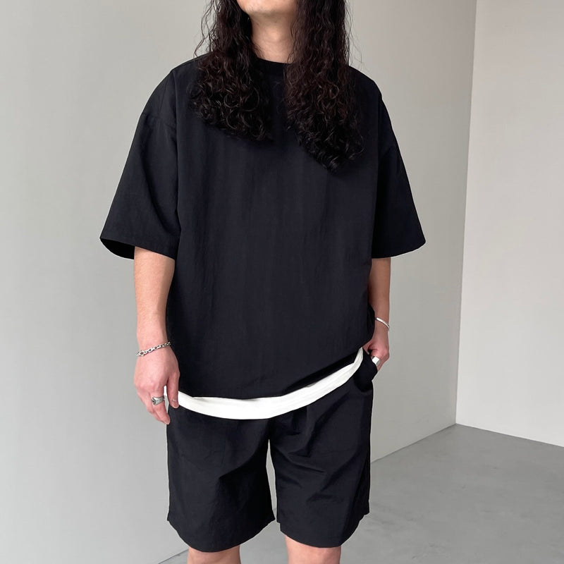 premium nylon setup / black（プレミアムナイロンセットアップ