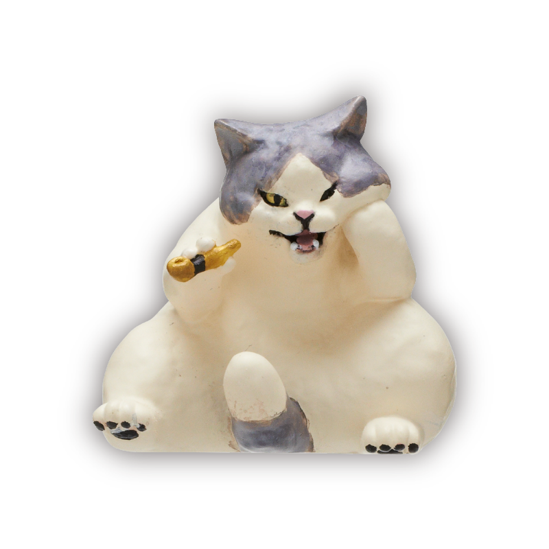 ATC 白亜器の猫 フィギュアマスコット2 – ネイチャーテクニカラー公式