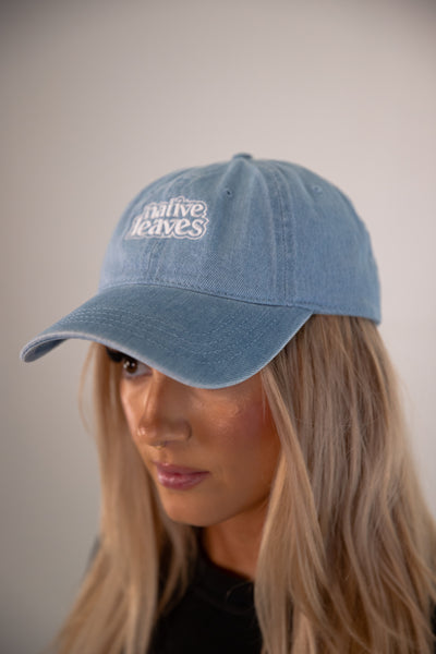 NL Denim Hat – Native Leaves