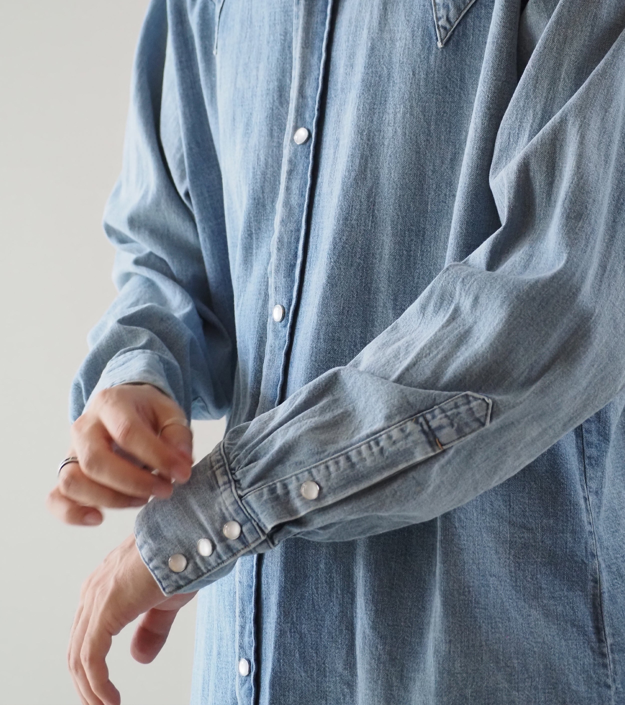 MAATEE＆SONS ウェスタン , Fade Indigo – Navyblue