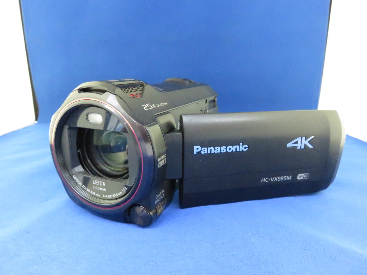 中古】パナソニック デジタル4Kビデオカメラ HC-VX985M-K ブラック