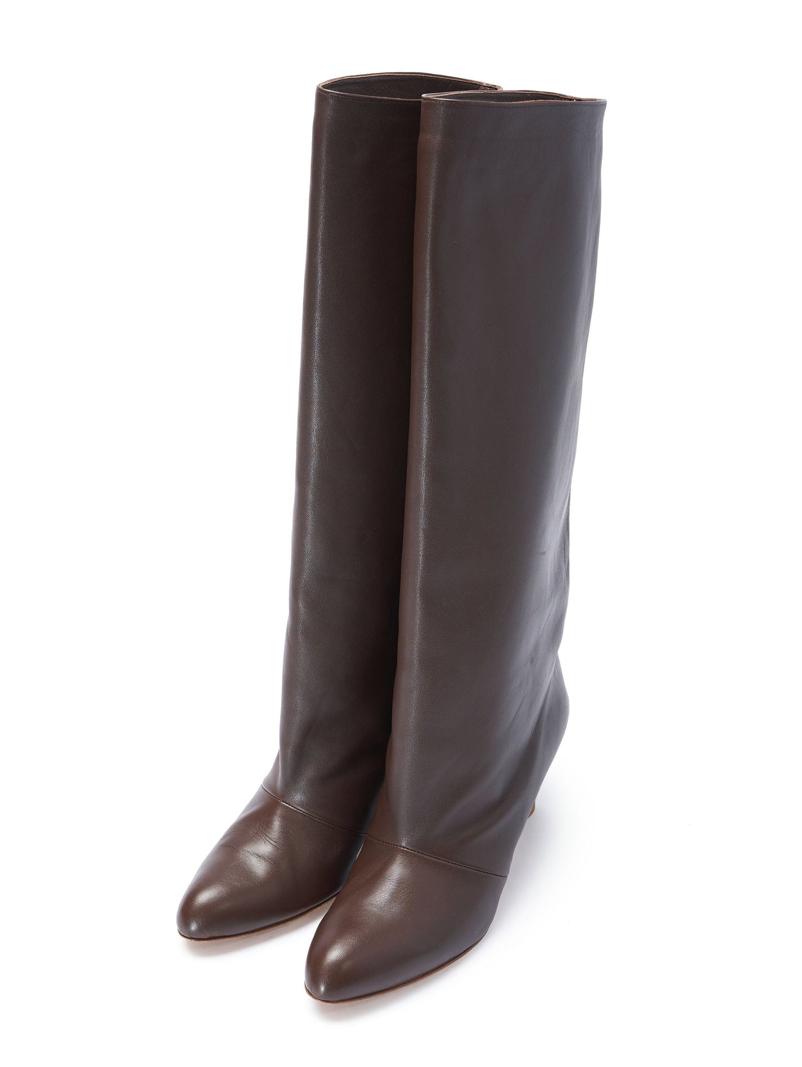 ロングブーツ 5919/BOOT/BROWN – NEBULONI E.