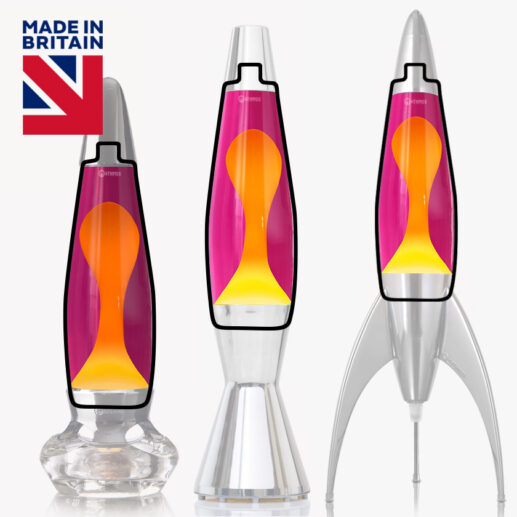 Mathmos Astrobaby lava lamp bottles