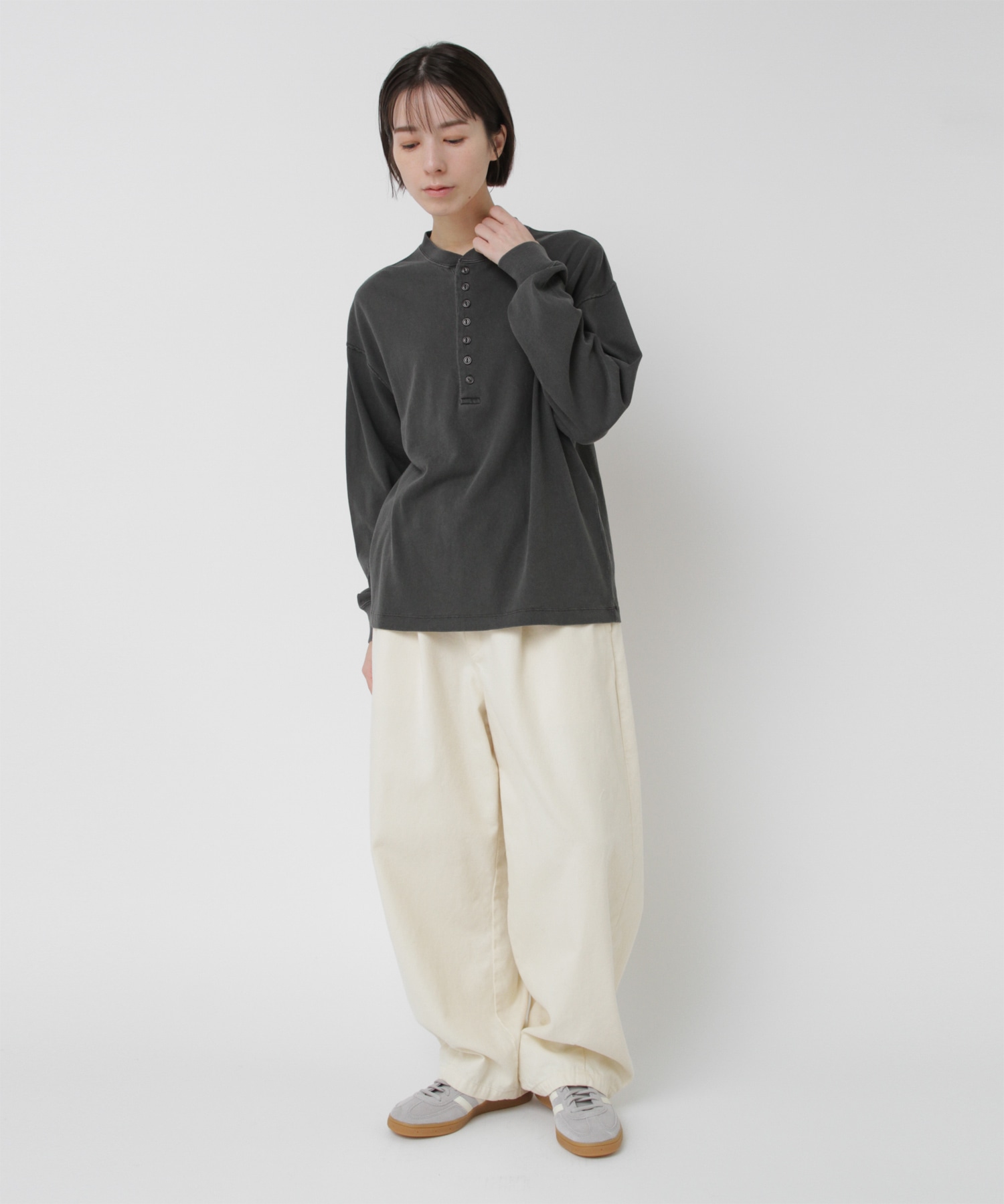 M2537 ゆる天竺ヘンリー(F オフ): トップス - RNA ONLINE STORE