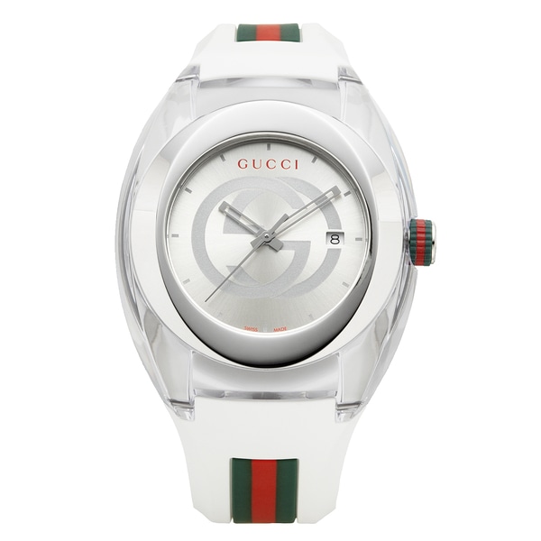 GUCCI グッチ SYNC シンク YA137102A クォーツ メンズ(ホワイト