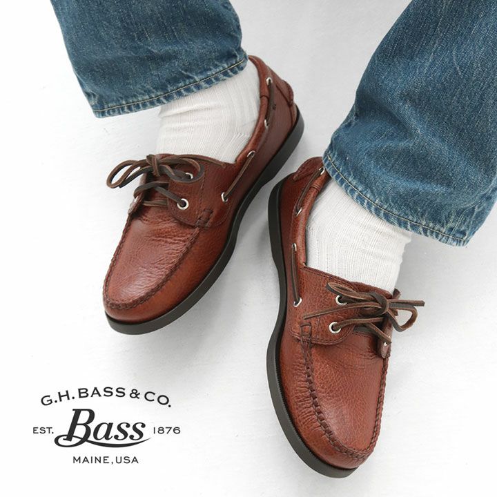 新品 G.H Bass&Co. モカシン ブラック US8 ボックス付 WEEJUNS ジーエイチバス G.H.BASS レンジャーキャンプモック モカシン