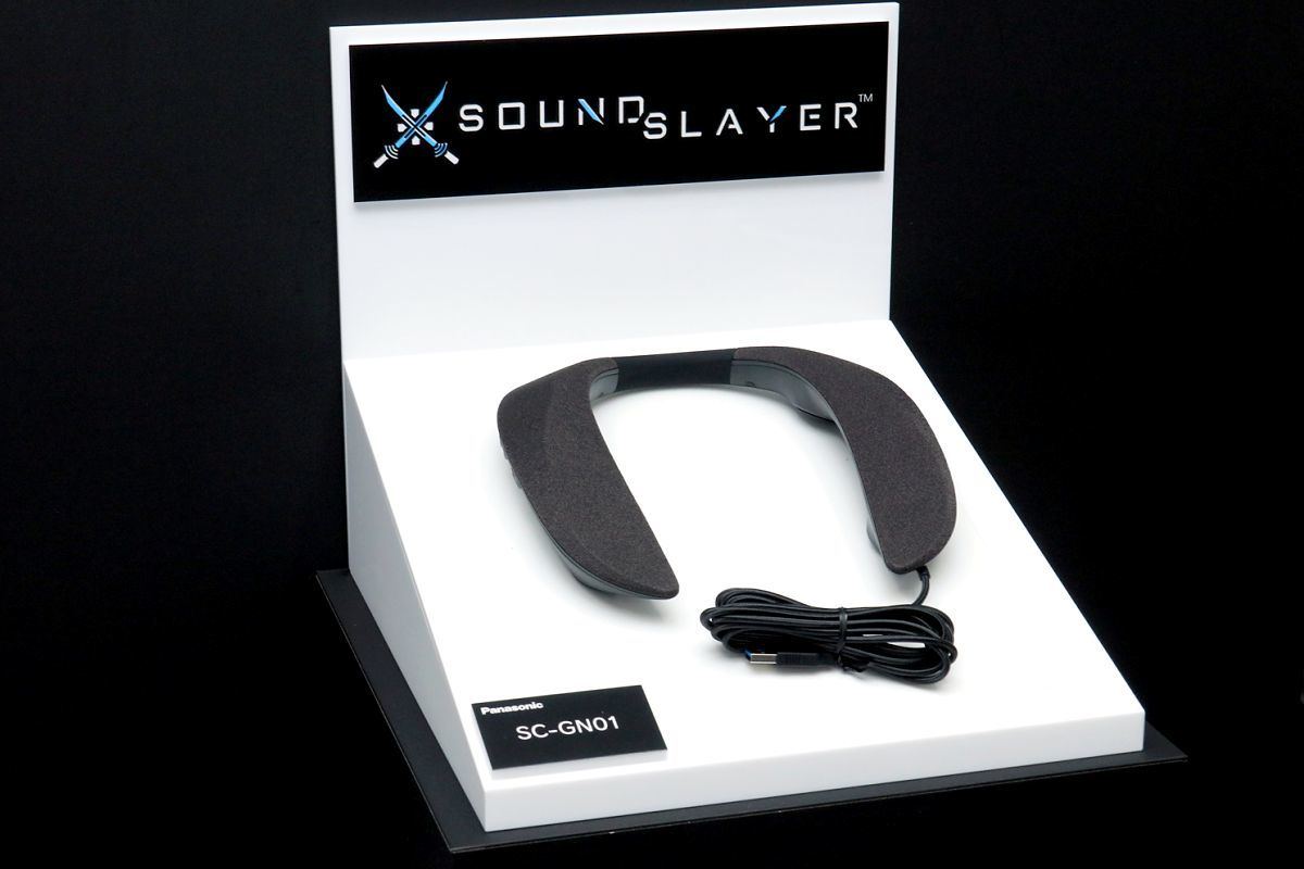 パナソニックとFF XIVチームが作った「ゲーミングネックスピーカー」を