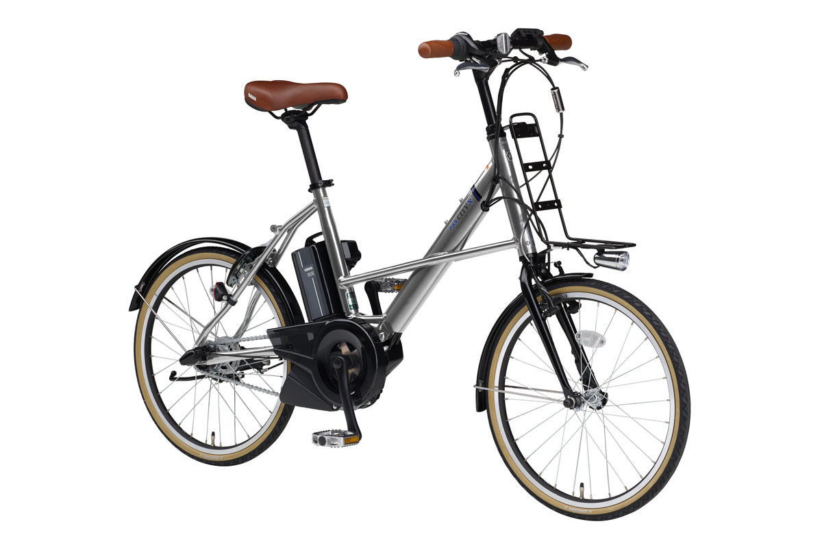 ヤマハの軽量20型電動自転車「PAS CITY-C／X」、表示パネルが操作性