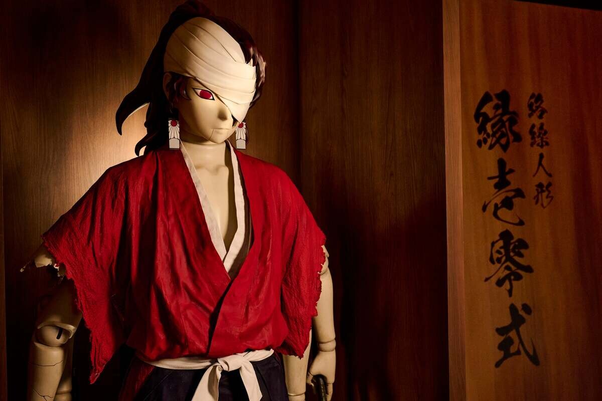 USJ「鬼滅の刃」レストランにて「縁壱零式」の超絶リアルなからくり