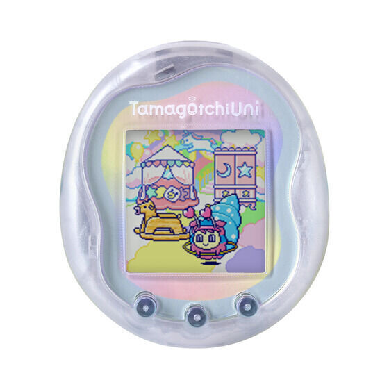 Tamagotchi Uni」オーロラピンク&プリズムホワイト、プレバン限定