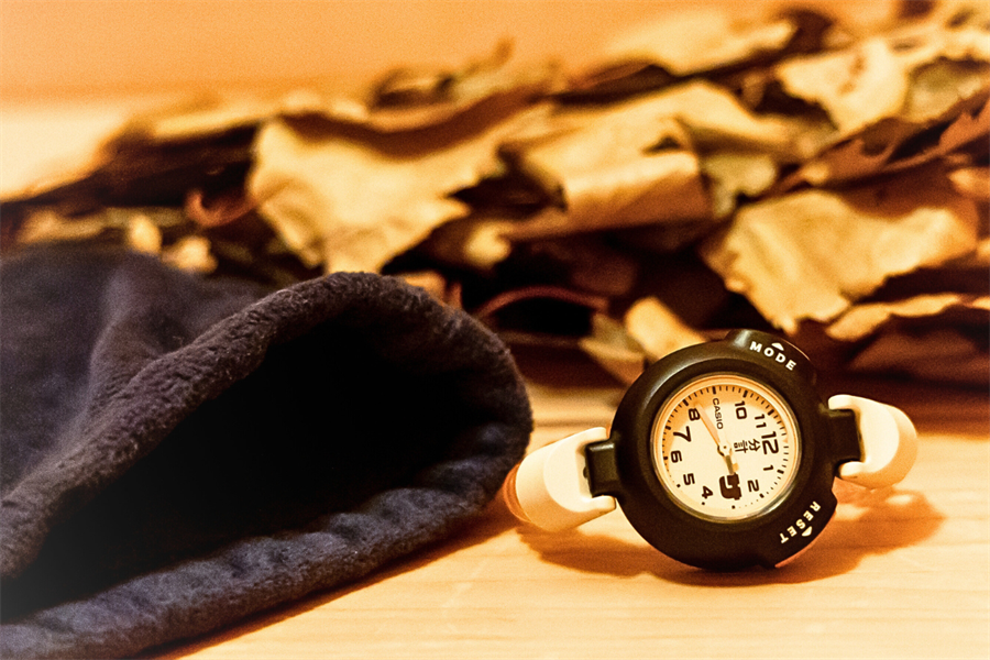 カシオから発売されたサウナ愛好者のための腕時計「サ時計」をサウナー