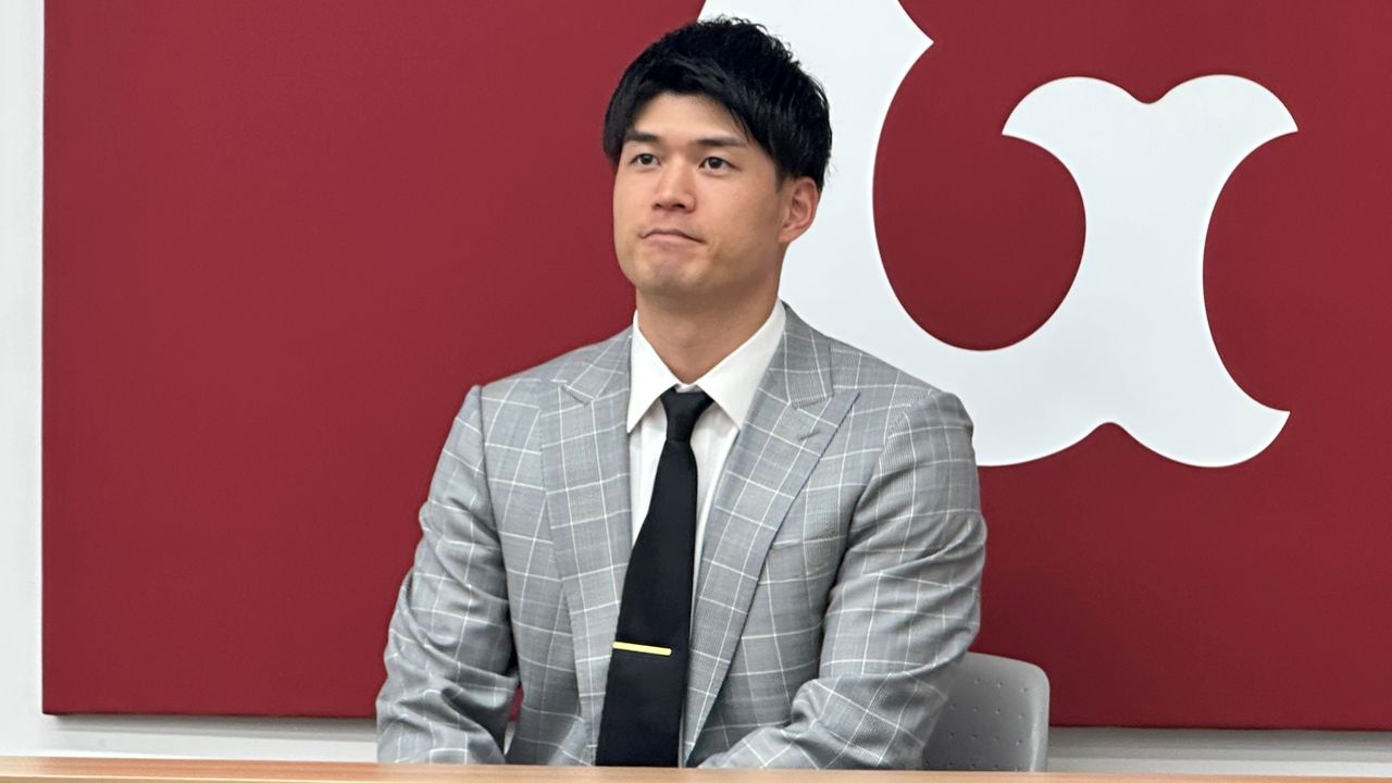 自分にしかないものを見失わずに」巨人・若林楽人 約1.5倍でサイン