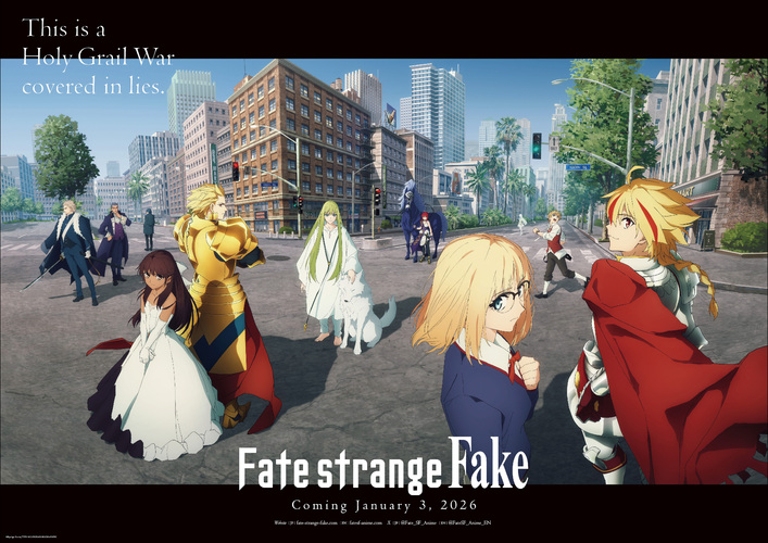 Fate/strange Fake』2026年1月3日放送開始！最新PV＆第1弾キー