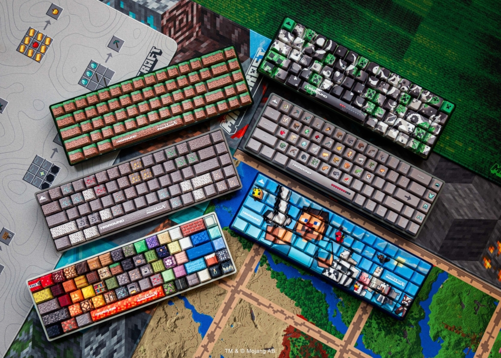 マインクラフト』と海外キーボードメーカー「Higround」が