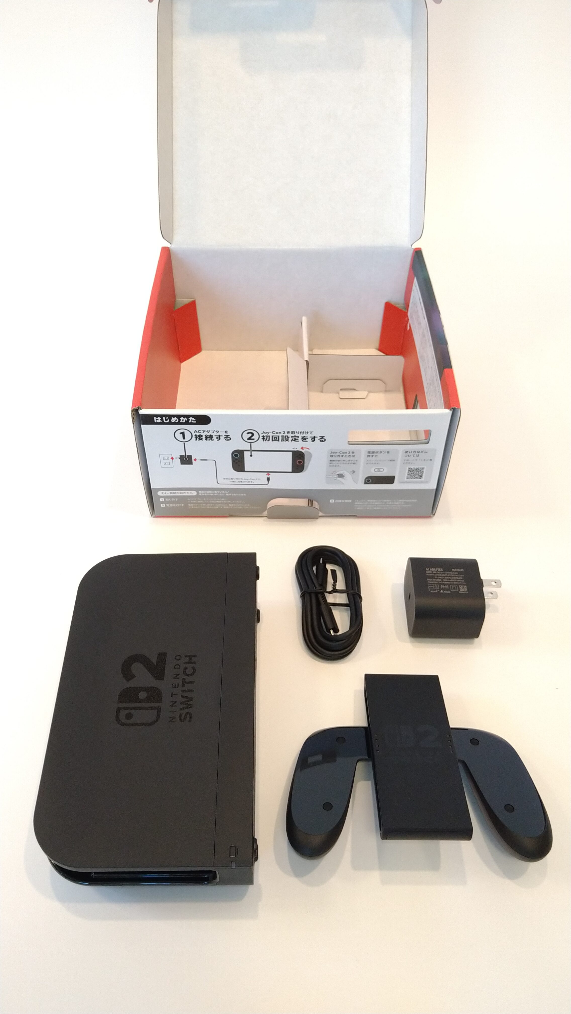 Nintendo Switch 2（ニンテンドースイッチ2）」を速攻で開封してみた