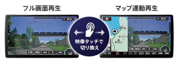 Strada F1X PREMIUM10専用 前後2カメラドライブレコーダーを発売