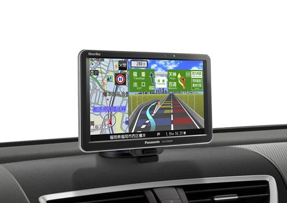 SSDポータブルカーナビゲーション Gorilla 2機種を発売 | 車載関連