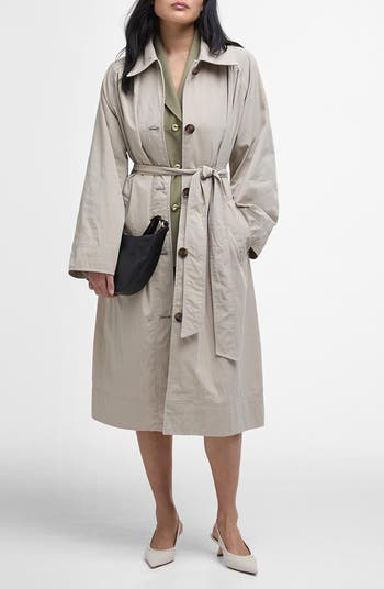 Barbour Garbo Showerproof Trench Coat | Nordstrom