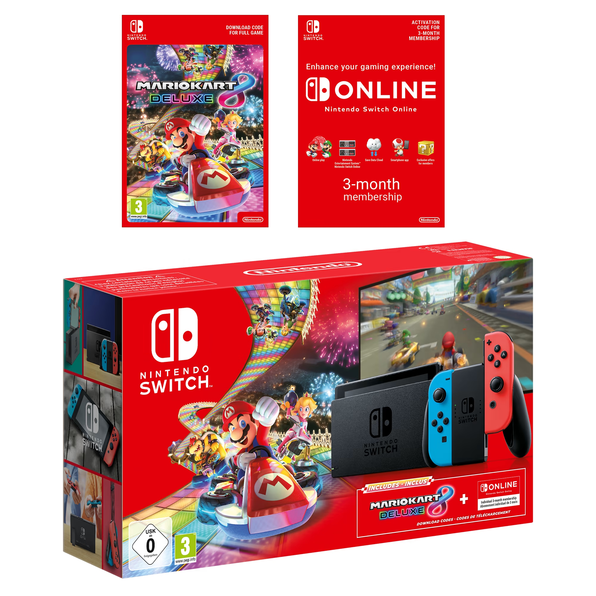 Nintendo Switch」本体と『マリオカート8 DX』のバンドルが欧州向け