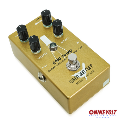 Wren and Cuff - Gold Comp | コンプレッサー ギター エフェクター