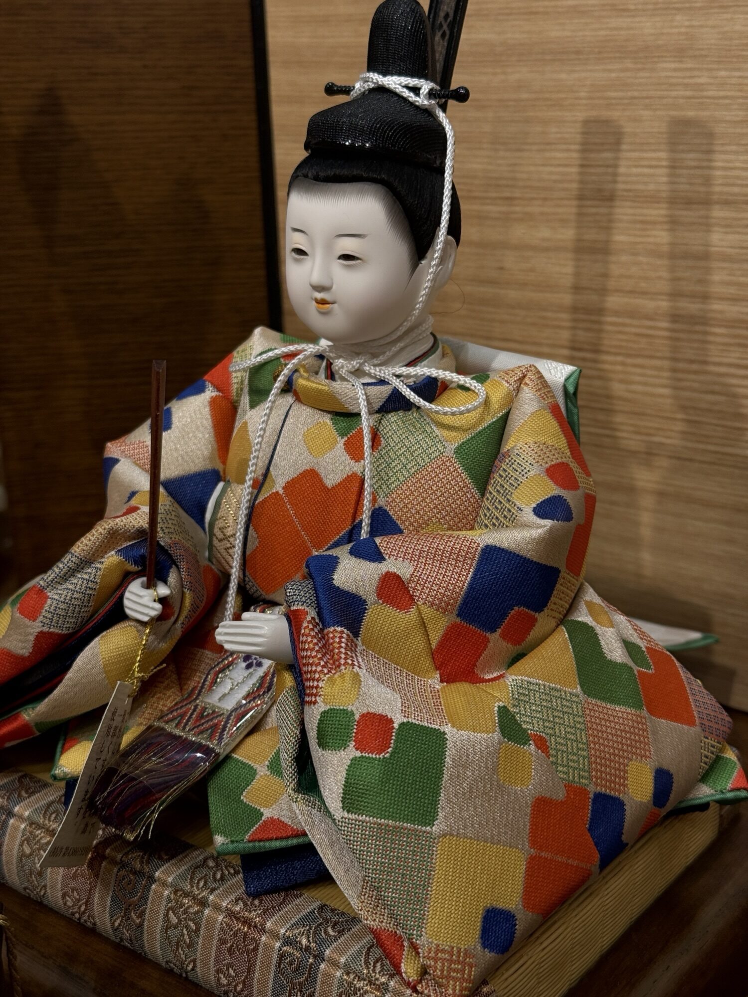 小出松寿作 五寸おぼこ雛 親王飾り｜人形のかに江