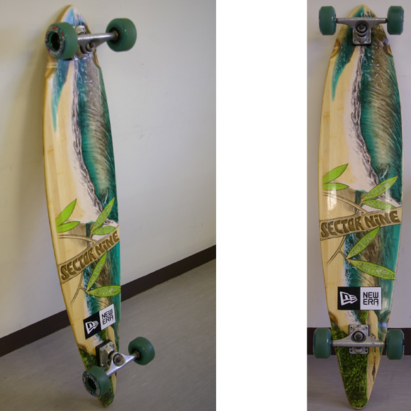 SECTOR 9 ロング中古スケートボード パイプラインモデル (No.9629094