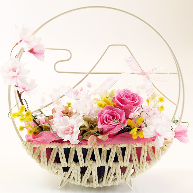 フラワーインテリア【さくら富士】 | 花のギフト | 日本総合園芸