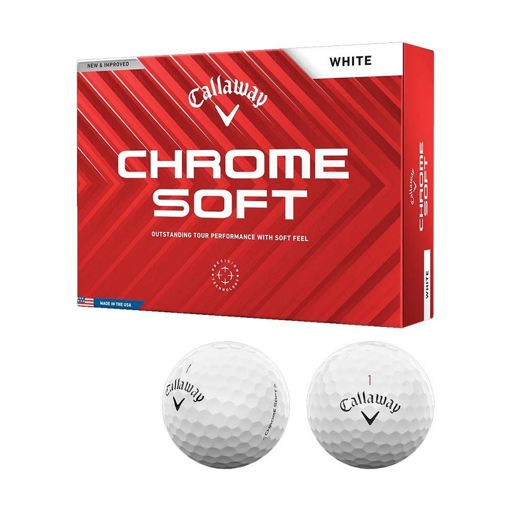 キャロウェイ Callaway CHROME TOUR X ボール ホワイト 1ダース 2024